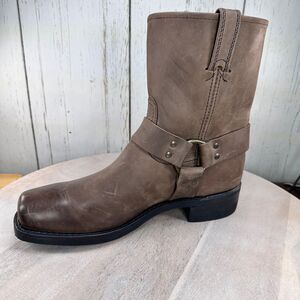 Frye Mens Harness 8R Engineer Boots Size 11 Brown Leather 87400 Motorcycle Biker